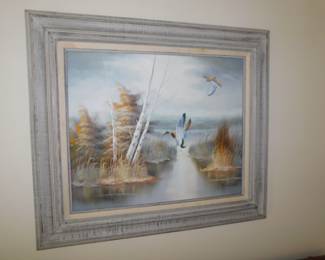 Signed Oil Painting