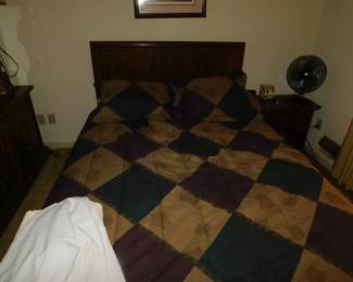 VINTAGE FULL SIZE HEADBOARD BY BURLINGTON HOUSE FURNITURE