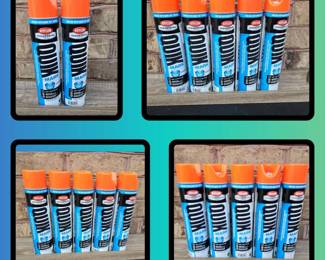 17 Krylon QuikMark Water Based Inverted Marking Paint Bright Orange 22 oz Cans