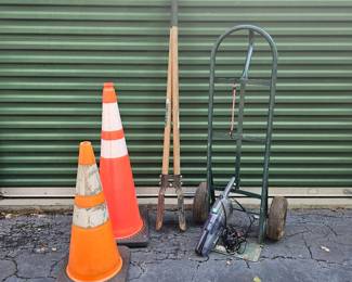 Safety Cones Hand Truck Post Hole Diggers Ion Vac