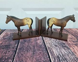 Vintage Breyer Horse Book Ends