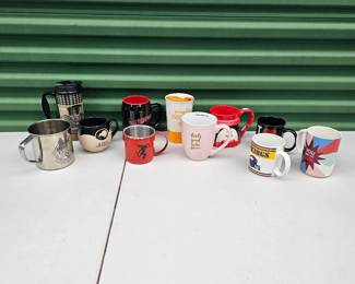 Miscellaneous Variety Of Cups Mugs