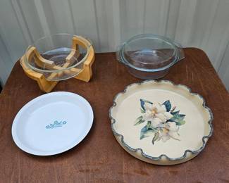 Vintage Marinex Ovenware Vintage Pie Plate