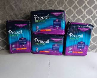 Prevail PerFit Medium Daily Underwear 4 Packs New