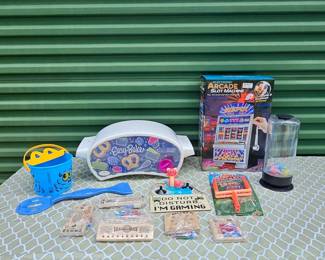 Electronic Slot Machine EasyBake Oven Blue Tooth Jelly Fish Speaker Etc