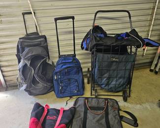 Easy Wheels Collapsible Shopping Cart Luggage Bags