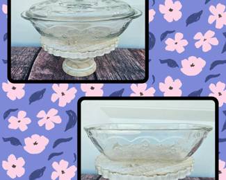 Vintage 1960s Anchor Hocking Savannah Covered Casserole Dish Loaf Dish