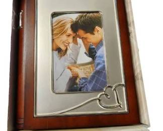 Lennox Beautiful Forevermore Bookshelf Album SilverPlated Holds 160 4x6 Pics