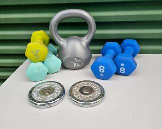 Toning Exercising Weights