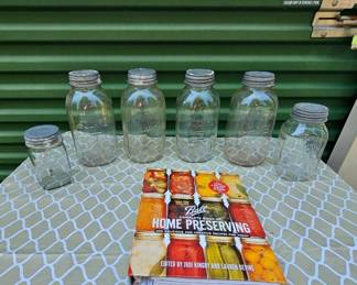 Vintage Mason Jars Complete Book Of Home Preserving Book