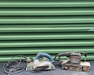 Tools Lot 6 Craftsman Belt Sander Bosch Planer See Video