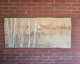 Original Acrylic by Dot Woodall Migration