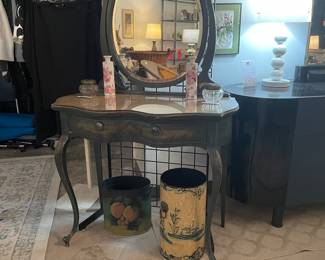 Vintage Vanity and Mirror