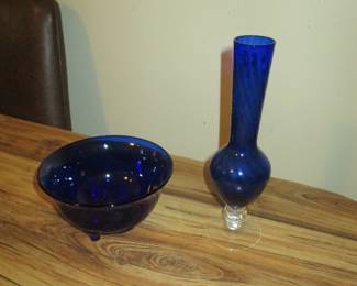 cobalt blue glass