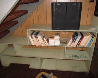 basement under the steps -reels