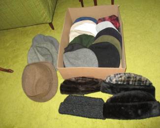 LOTS of men's hats
