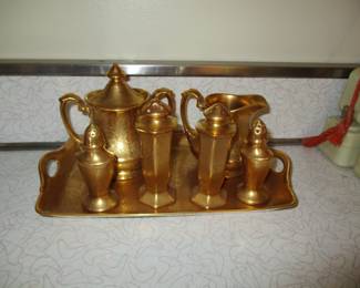 GOLD ceramic  set