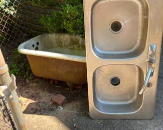 You can find anything here even the kitchen sink!