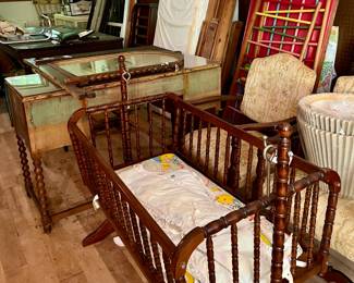 Antique cradle