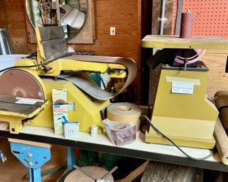 Sanders (belt and drum)