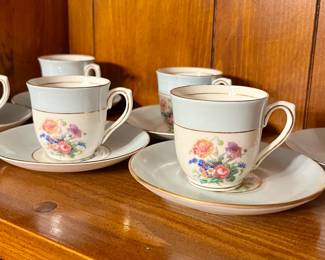 Vintage Colclough England Bone China Demitasse cup & saucer