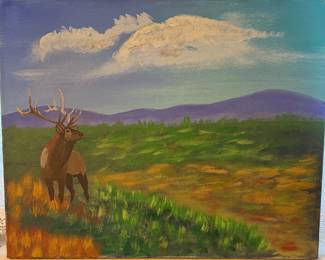 Deer Mountain Canvas