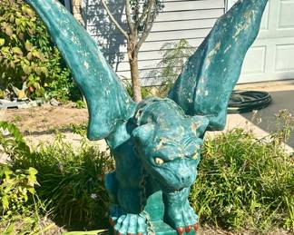 Large Concrete Gargoyle