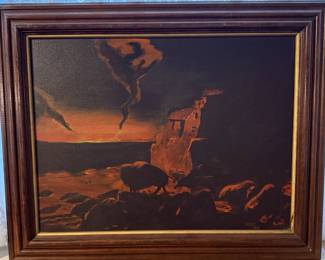 Original Dark Buffalo Framed