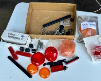 Harley Davidson Reflector Lot & Rear Seat Fender Bolt