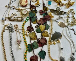 Big Lot of Various Costume Jewelry