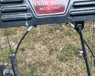 Snow Devil Snow Blower