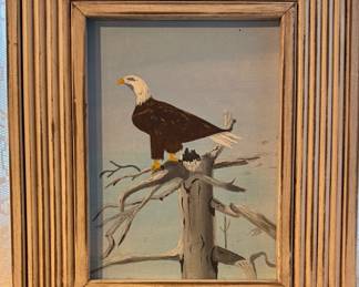 Original Eagle Framed