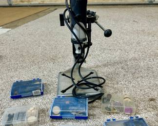 Dremmel Work Station, accessories and nail gun