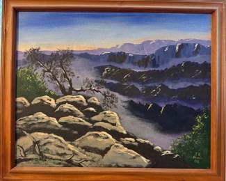 Canyon Framed Original