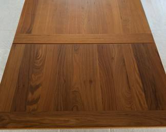 Ansager Møbler Danish Teak Extension Dining Table with Self-Storing Leaves. Model Number 36. Measures 53" W x 35" D with Two 20" Self Storing Leaves. Photo 3 of 5. 