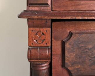 Eastlake Bachelors Chest of Drawers. Measures 39" W x 20" D x 45" H. Photo 3 of 4. 