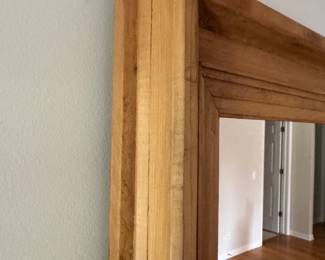 Mike Bell Inc. Sourced Pine Mirror. Measures 30" x 30" x 3.25" D. Photo 3 of 3. 