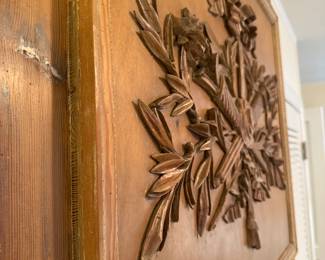 Mike Bell, Inc. Sourced Louis XVI Style Pine Trumeau Mirror. Measures 44" W x 87" H. Photo 6 of 7. 