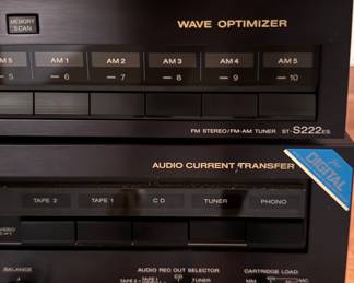 Sony Wave Optimizer S222 & Sony F444 Amp. Photo 2 of 2. 