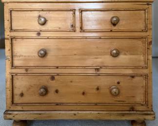 Antique Mike Bell Pine Dough Bin. Measures 29" W x 19" D x 27" H. Photo 1 of 4. 