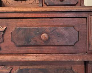 Eastlake Bachelors Chest of Drawers. Measures 39" W x 20" D x 45" H. Photo 2 of 4. 