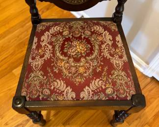 Mahogany Barley Twist Cane Back Chair. Photo 2 of 5. 