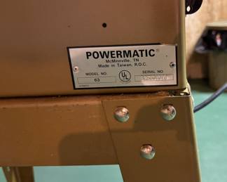 Powermatic 10" Artisan's Saw. Photo 4 of 6. 