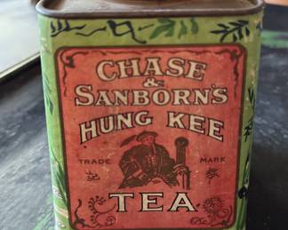 Chase & Sanborn's Hung Kee Tea Tin. Photo 1 of 3. 