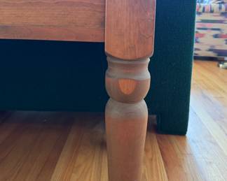 Pine Low Console Table. Measures 53" W x 18" D x 26" H. Photo 4 of 4. 