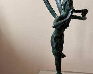 David Kay Fairy Bronze Sculpt. Measures 12" H. 