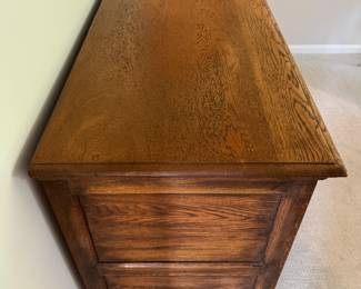 Jacobean 5-Drawer Chest of Drawers. Measures 42" W x 21.5" x 40" H. Photo 4 of 4. 