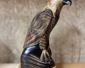 Hand-Carved Eagle. 