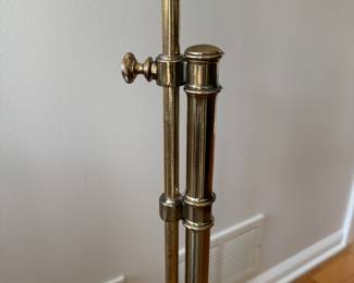 Brass Adjustable Floor Lamp. Photo 2 of 3. 