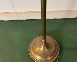 Brass Adjustable Height Floor Lamp. Photo 3 of 3. 